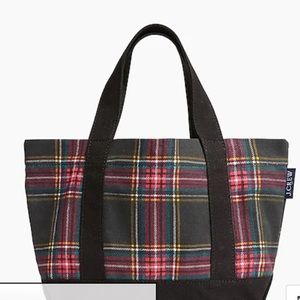 NWT J. Crew Mini structured canvas tote bag